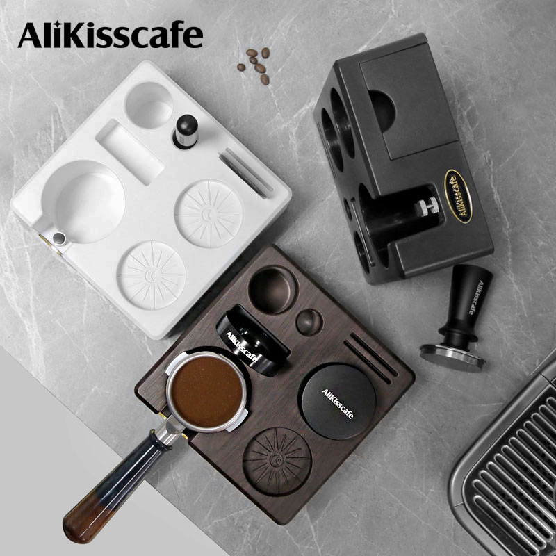 Coffee Equipment Organizer - AliKisscafe Stacja do Ubijania Kawy Uchwyt