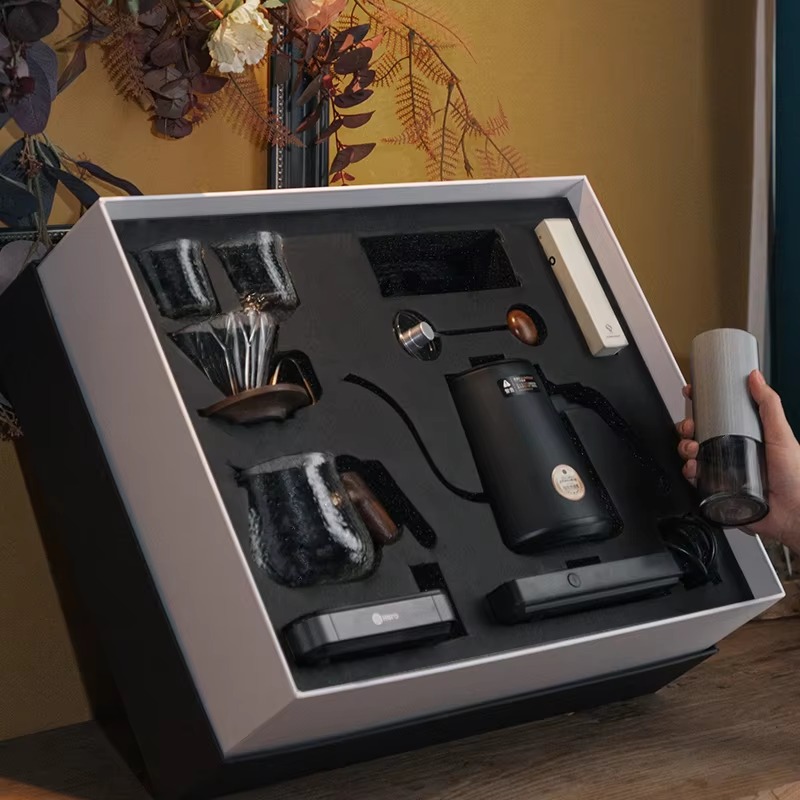 Coffee Equipment Gift Set - Luksusowy zestaw do parzenia kawy w