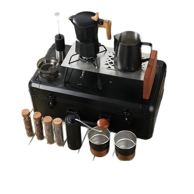 Coffee Equipment Gift Set - Zestaw prezentowy: ręcznie parzona kawa, dzbanek,