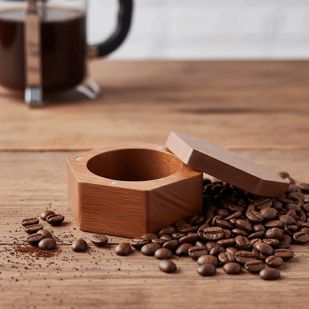 Pudełko na filtry do kawy z li – Coffee Equipment Organizer recenzja i cena