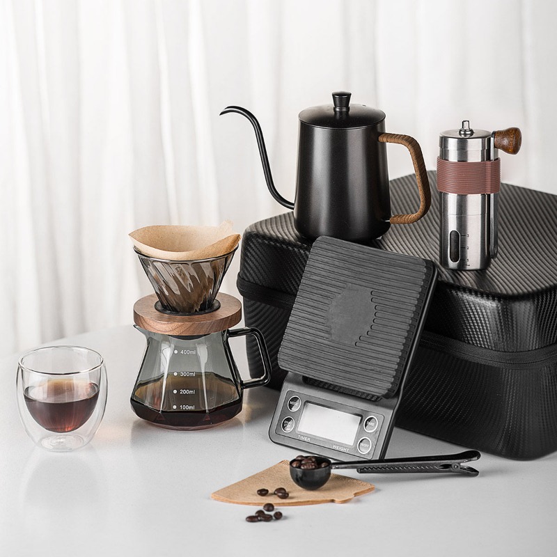 Zestaw do ręcznego parzenia ka – Coffee Equipment Gift Set recenzja i cena