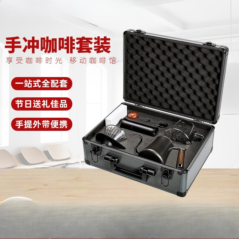 Przenośny zestaw do parzenia k – Coffee Equipment Gift Set recenzja i cena