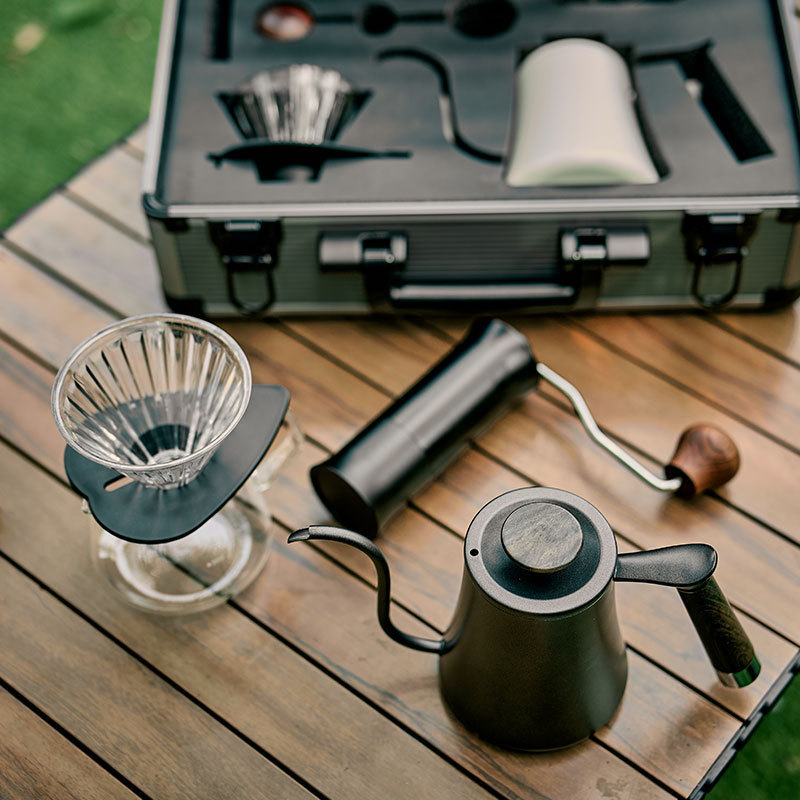 Przenośny zestaw do parzenia k – Coffee Equipment Gift Set recenzja i cena