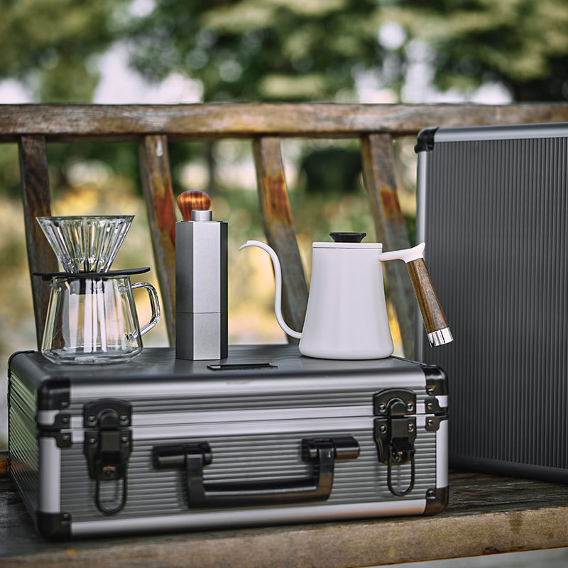 Przenośny zestaw do parzenia k – Coffee Equipment Gift Set recenzja i cena