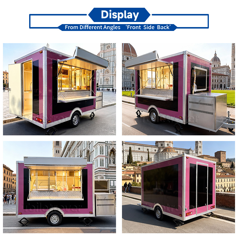 Mobilny food truck na kółkach, – Coffee Equipment In China recenzja i cena